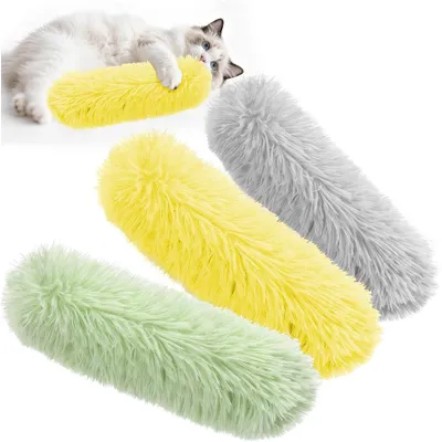 3 oreillers interactifs peluche herbe chat 3 oreillers interactifs peluche herbe chat