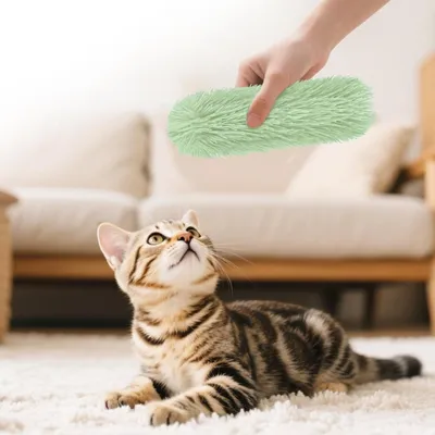 3 oreillers interactifs peluche herbe chat 3 oreillers interactifs peluche herbe chat