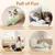 3 oreillers interactifs peluche herbe chat 3 oreillers interactifs peluche herbe chat