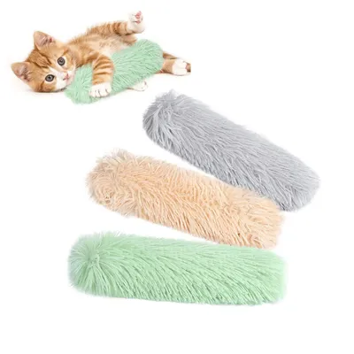 3 oreillers interactifs peluche herbe chat 3 oreillers interactifs peluche herbe chat