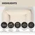 PAW WOW Hundebett ANTON Cord Beige