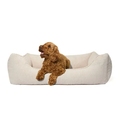 PAW WOW Hundebett ANTON Cord Beige PAW WOW Hundebett ANTON Cord Beige