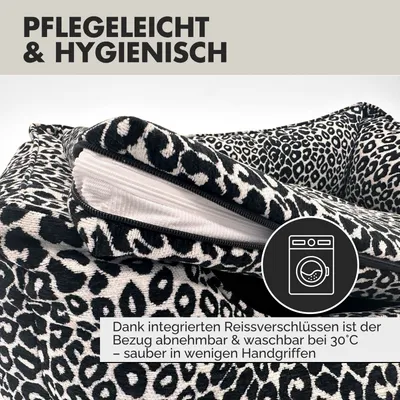 PAW WOW Hundebett LEONIE Beige-Schwarz PAW WOW Hundebett LEONIE Beige-Schwarz