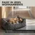 PAW WOW Hundebett LEONIE Beige-Schwarz PAW WOW Hundebett LEONIE Beige-Schwarz