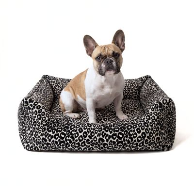 PAW WOW Hundebett LEONIE Beige-Schwarz