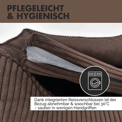 PAW WOW Hundebett ANTON Cord Braun PAW WOW Hundebett ANTON Cord Braun