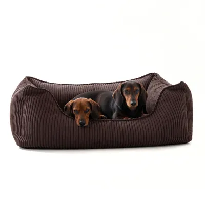 PAW WOW Hundebett ANTON Cord Braun PAW WOW Hundebett ANTON Cord Braun