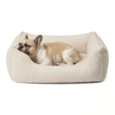 PAW WOW Hundebett ANTON Cord Beige PAW WOW Hundebett ANTON Cord Beige