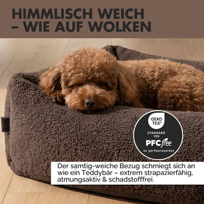 PAW WOW Hundebett SVEN Teddy Braun PAW WOW Hundebett SVEN Teddy Braun
