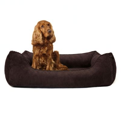 PAW WOW Hundebett ANTON Cord Braun