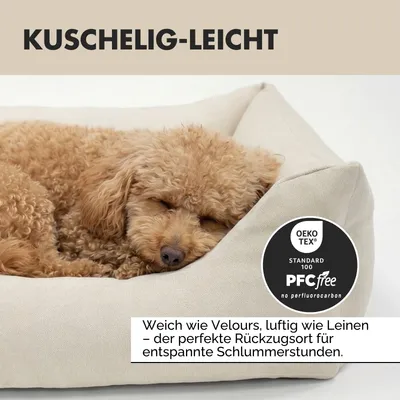 PAW WOW Hundebett EMMA Beige