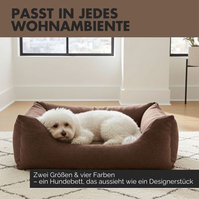 PAW WOW Hundebett EMMA Braun