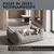 PAW WOW Hundebett ANTON Cord Grau PAW WOW Hundebett ANTON Cord Grau