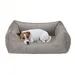 PAW WOW Hundebett ANTON Cord Grau