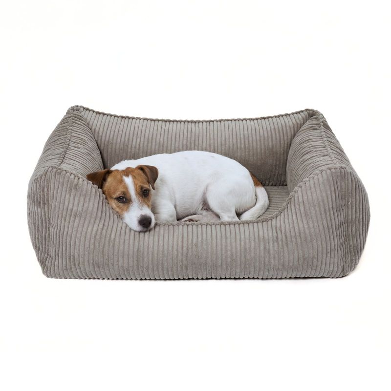PAW WOW Hundebett ANTON Cord Grau