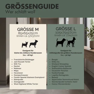 PAW WOW Hundebett ANTON Cord Olive