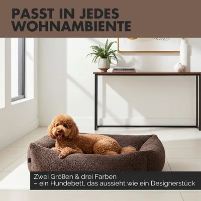 PAW WOW Hundebett SVEN Teddy Braun