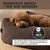 PAW WOW Hundebett SVEN Teddy Braun