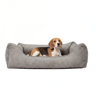 PAW WOW Hundebett ANTON Cord Grau