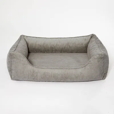 PAW WOW Hundebett ANTON Cord Grau PAW WOW Hundebett ANTON Cord Grau