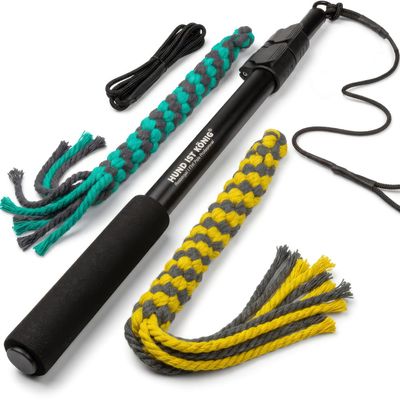 HUND IST KÖNIG Reizangel für Hunde mit 2 Tauen & Seilen + Trainings-eBook