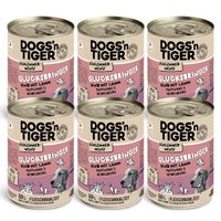 Packung Dogs'n Tiger Glücksbringer, Hundefutter, Rind, Lamm & Pastinake