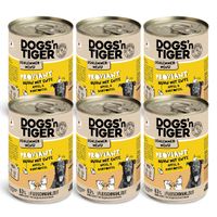 Packung Dogs'n Tiger Proviant, Hundefutter, Huhn, Ente & Apfel
