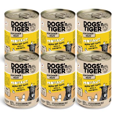 Dogs’n Tiger Proviant – Pâtée pour chiens poulet, canard & pomme