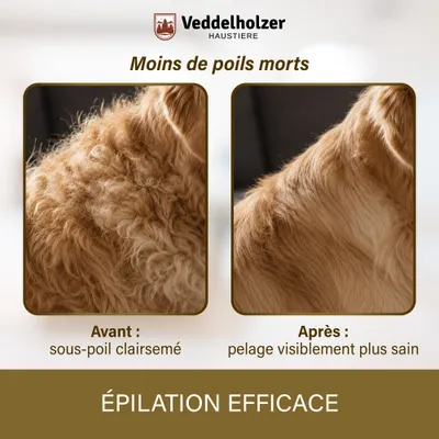 Veddelholzer éliminateur de poils d’animaux avec rouleau anti-peluches Veddelholzer éliminateur de poils d’animaux avec rouleau anti-peluches