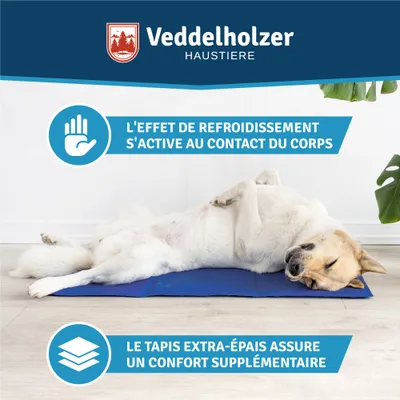 Veddelholzer Tapis rafraîchissant (L) pour Chien Extra épais Veddelholzer Tapis rafraîchissant (L) pour Chien Extra épais