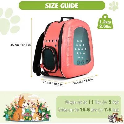 ALLSOPETS Haustierrucksack ALLSOPETS Haustierrucksack