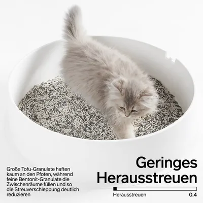 pidan Tofu- & Bentonit-Katzenstreu mit Aktivkohle pidan Tofu- & Bentonit-Katzenstreu mit Aktivkohle