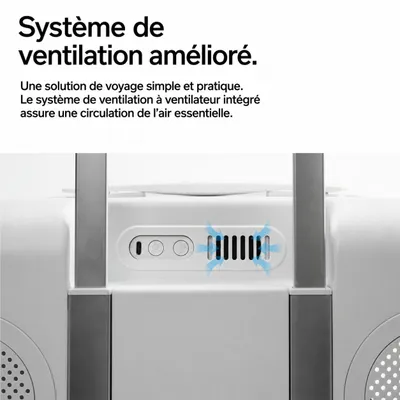 pidan Caisse de transport ventilée à roulettes pour chat pidan Caisse de transport ventilée à roulettes pour chat