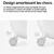 pidan Caisse de transport ventilée à roulettes pour chat pidan Caisse de transport ventilée à roulettes pour chat