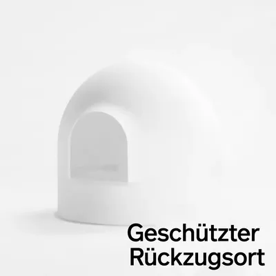 PIDAN Katzenklo Iglu