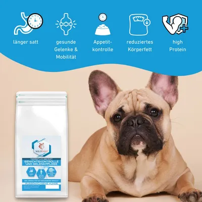 Wildfang - VetLine Trockenfutter mit Peptiden für Hunde - Gewicht & Gelenk Wildfang - VetLine Trockenfutter mit Peptiden für Hunde - Gewicht & Gelenk