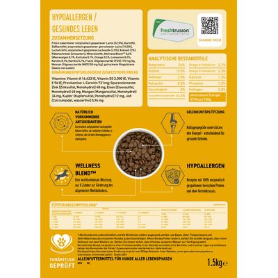 Wildfang - VetLine Trockenfutter mit Peptiden für Hunde - Hypoallergen