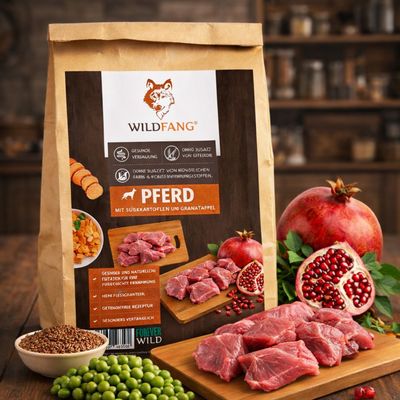 Wildfang - Adult Trockenfutter mit Pferd - getreidefrei