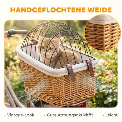 PawHut Fahrradkorb für Haustiere