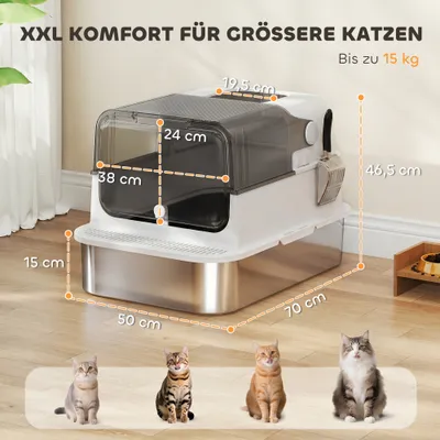 PawHut Katzenklo PawHut Katzenklo