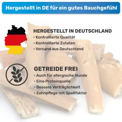 Rinderkopfhaut 200g, proteinreicher und fettarmer Kauartikel für Hunde Rinderkopfhaut 200g, proteinreicher und fettarmer Kauartikel für Hunde