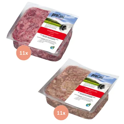 proCani BARF-Paket pur Rind proCani BARF-Paket pur Rind