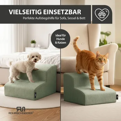 Rohrschneider Hundetreppe mit 2 Stufen