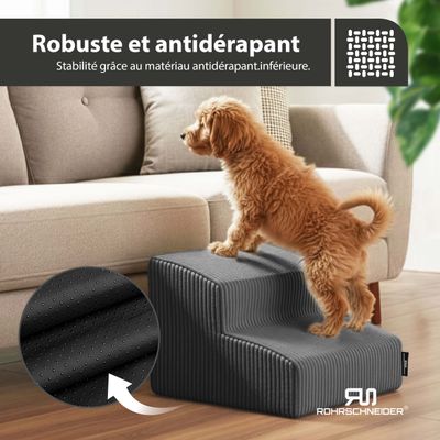 Rohrschneider Escalier pour chien à 2 marches