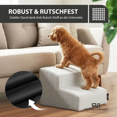 Rohrschneider Hundetreppe mit 2 Stufen