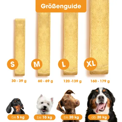 KAUDAS Käse-Kaustange für Hunde - Hartkäse, zahnreinigend & natürlich KAUDAS Käse-Kaustange für Hunde - Hartkäse, zahnreinigend & natürlich