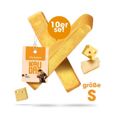 KAUDAS Käse-Kaustange für Hunde - Hartkäse, zahnreinigend & natürlich