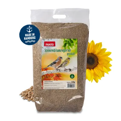PANTO Sonnenblumenkerne geschält - Wildvogelfutter für Meisen, Finken PANTO Sonnenblumenkerne geschält - Wildvogelfutter für Meisen, Finken