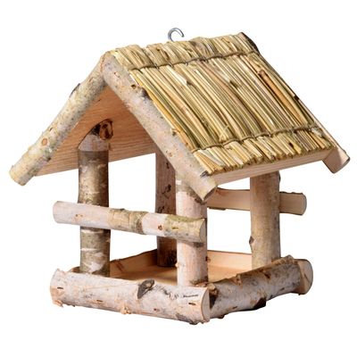 PANTO Vogelhaus Harmonie – für Wildvögel aus Birke - Garten & Balkon