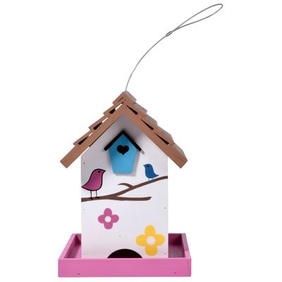 PANTO Vogelhaus Ambiente – Futterhaus für Wildvögel - Garten und Balkon
